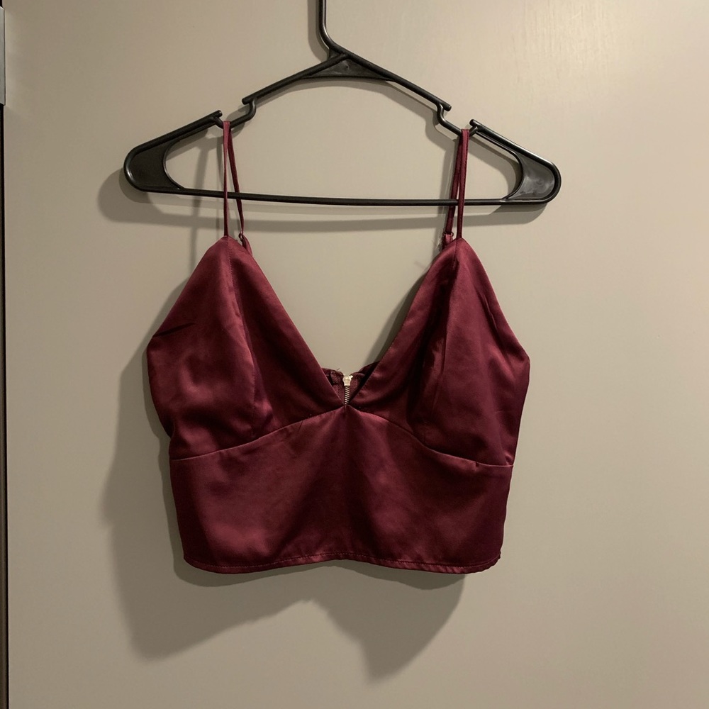 Satan crop top